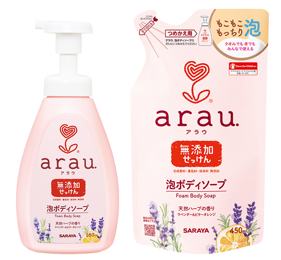 愛樂寶 arau  無添加 沐浴慕斯 沐浴 敏感肌膚 純皂