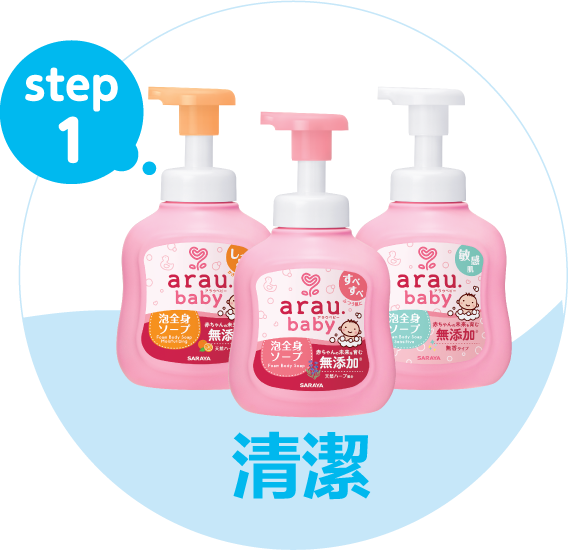 step1清潔